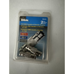 Ideal 75 BNC Female to Female Adapter