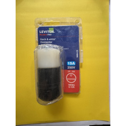 Leviton Plus+Pro 15 amp 250V Connector