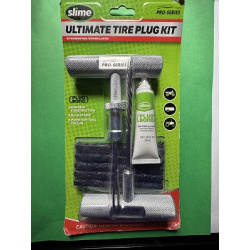 Slime Pro-Series Ultimate Heavy Duty Tire Plug Kit with Insertion Collar