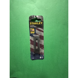 STANLEY 5 Replacement Double Edge Blades, Carpet Blades