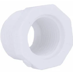 Charlotte Pipe PVC-02107-0800 1 x 3/4 - SCH40 PVC Bushing - Slip x Slip