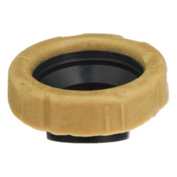 Oatey Johni-Ring 3-in Brown Wax Jumbo toilet wax ring with bolts