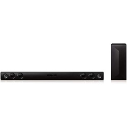 LG - LAS464B 2.1ch 300W Sound Bar with Wireless Subwoofer