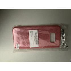 S8P-650-01 S8 Galaxy Pink and gold glitter phone case